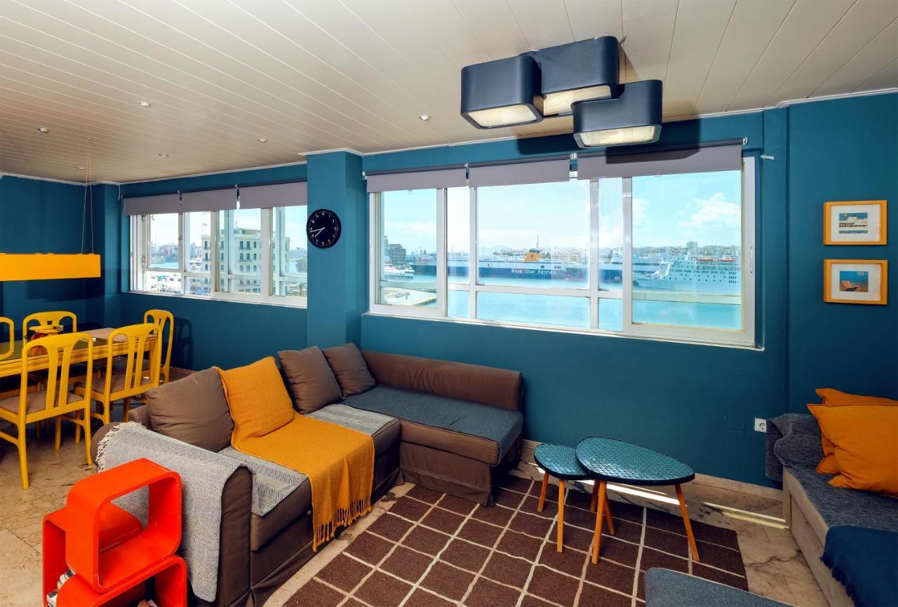 Апартаменты Aegean Windows # Homm . Gr Пирей Экстерьер фото